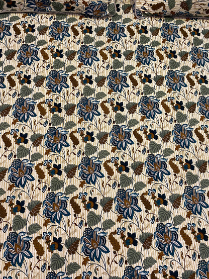 100% Orignal Crystal Cotton King Size Bedsheet Set (3-Piece)