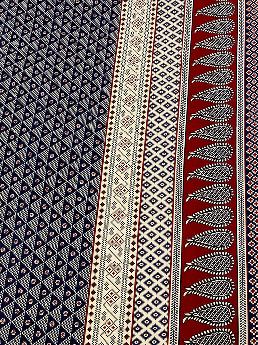 100% Orignal Crystal Cotton King Size Bedsheet Set (3-Piece)