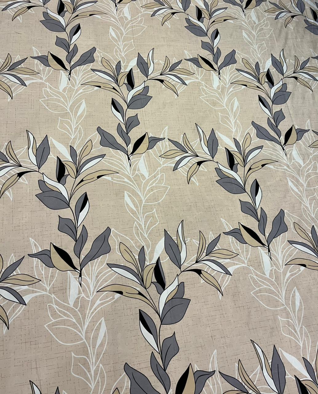 100% Orignal Crystal Cotton King Size Bedsheet Set (3-Piece)