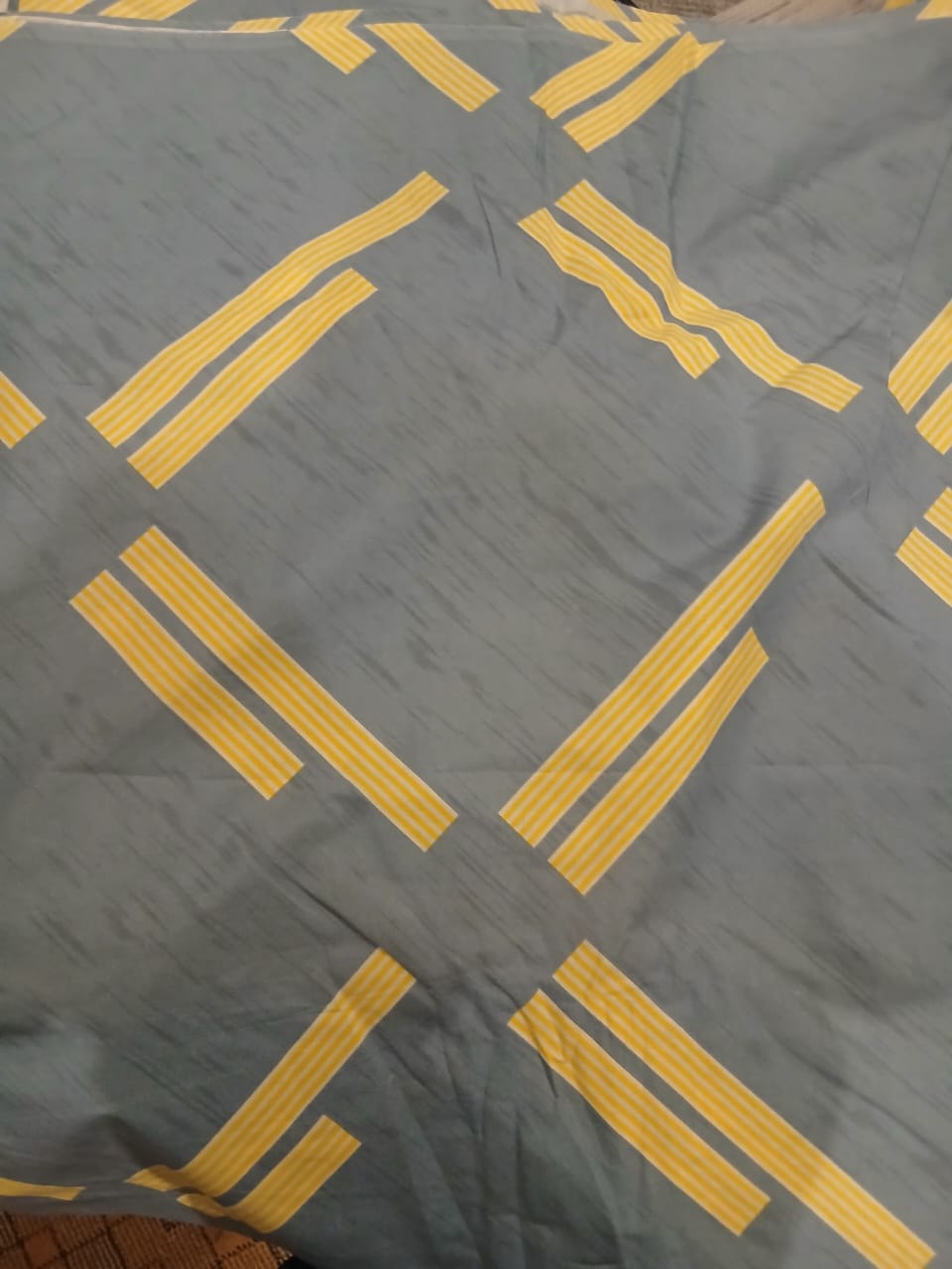 100% Orignal Imported Cotton King Size Bedsheet Set (3-Piece)